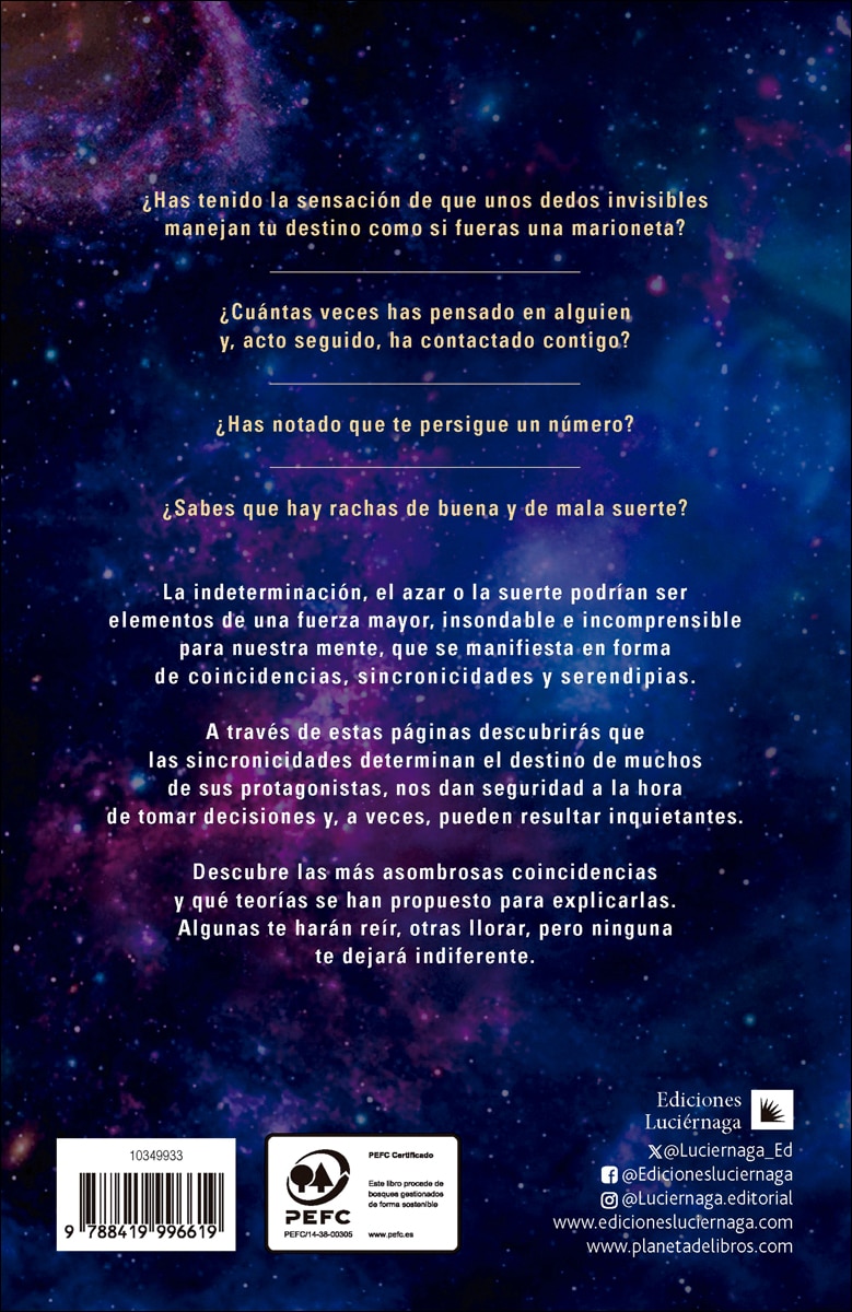 Casualidad: La forma en que el universo teje tu destino  (Tapa blanda con solapas) 2