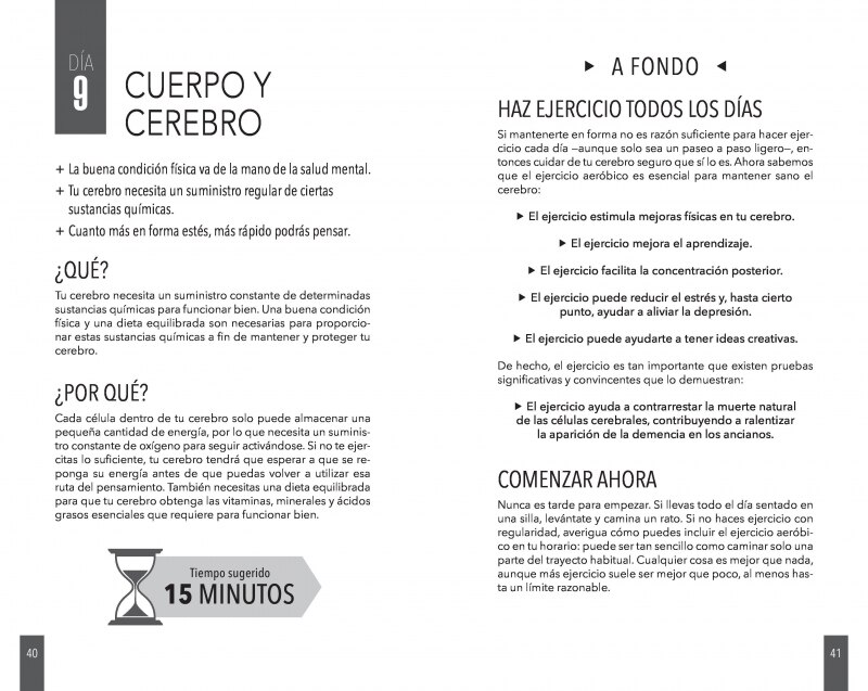 Entrena tu cerebro: Ejercita, fortalece y mantén tu agilidad mental en 40 días (Capa mole) 3