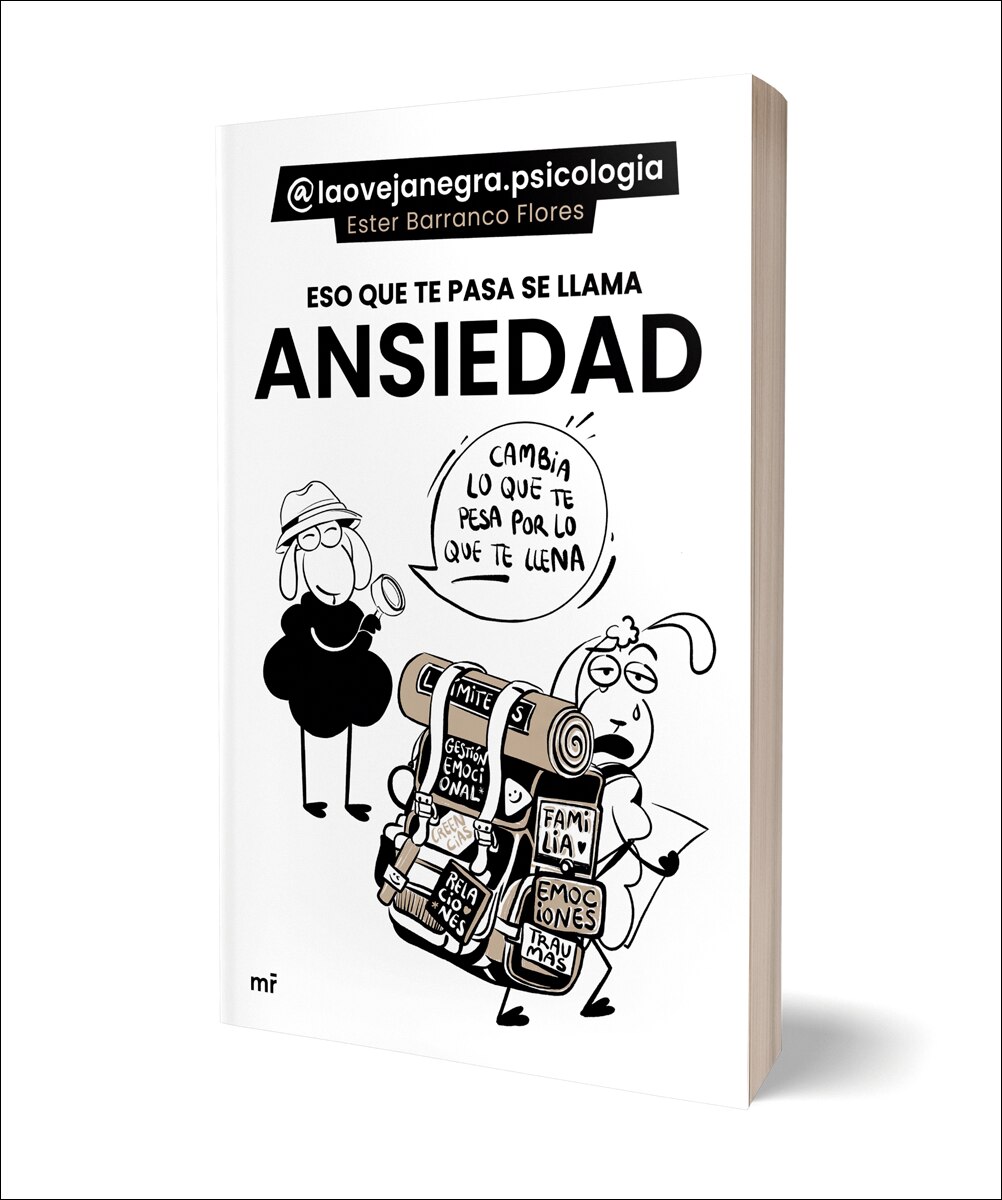 Eso que te pasa se llama ansiedad: Cambia lo que te pesa por lo que te llena (Capa mole com abas) 2