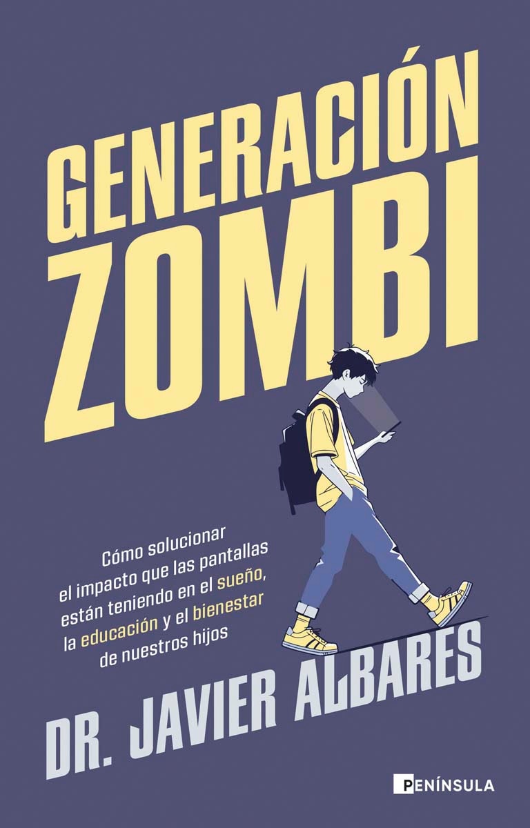 Imagem 0 de Generación zombi: Cómo solucionar el impacto que las pantallas están teniendo en el sueño, la educación y el bienestar de nuestr (Capa mole com abas)