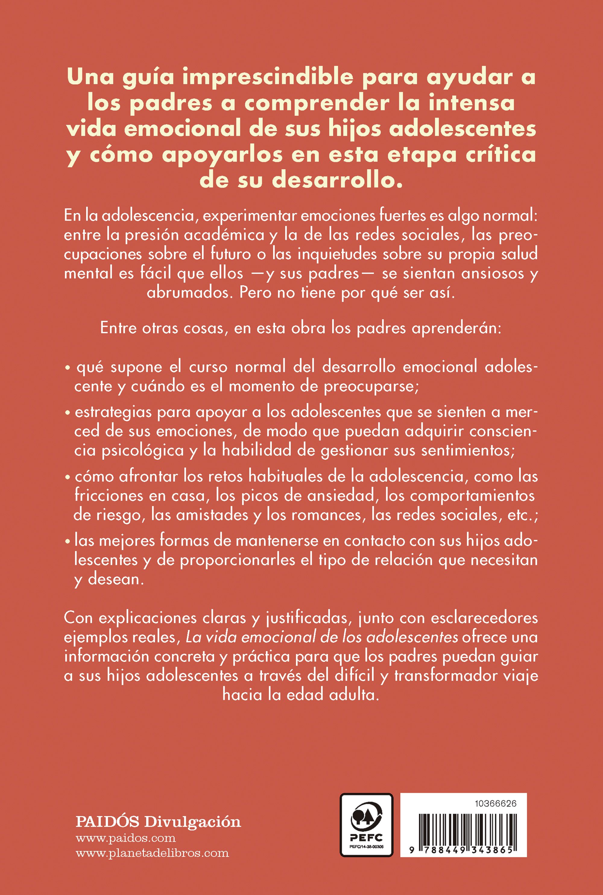 La vida emocional de los adolescentes: Educar a adolescentes empáticos, competentes y compasivos (Capa mole com abas) 2