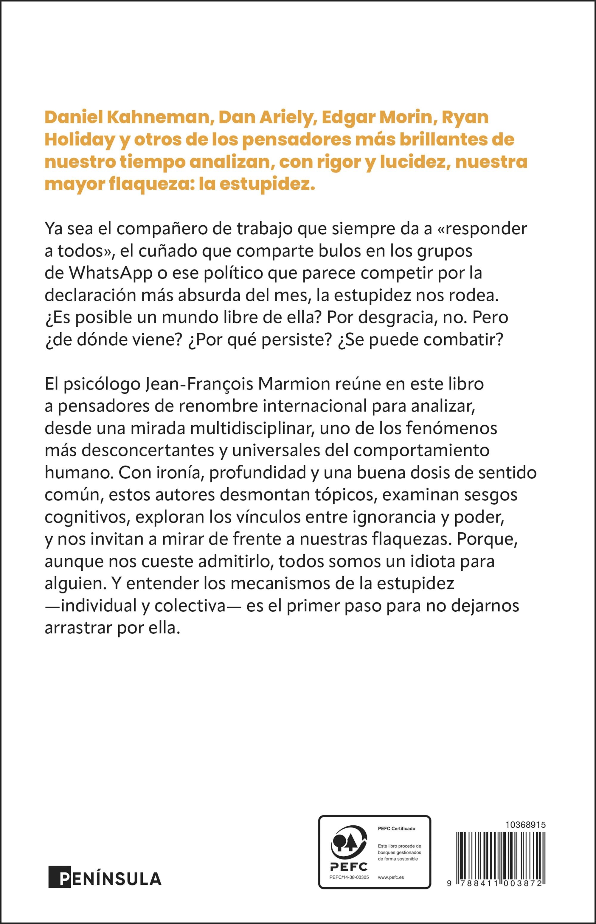 La psicología de la estupidez: Explicada por las mentes más brillantes del mundo (Capa mole com abas) 2