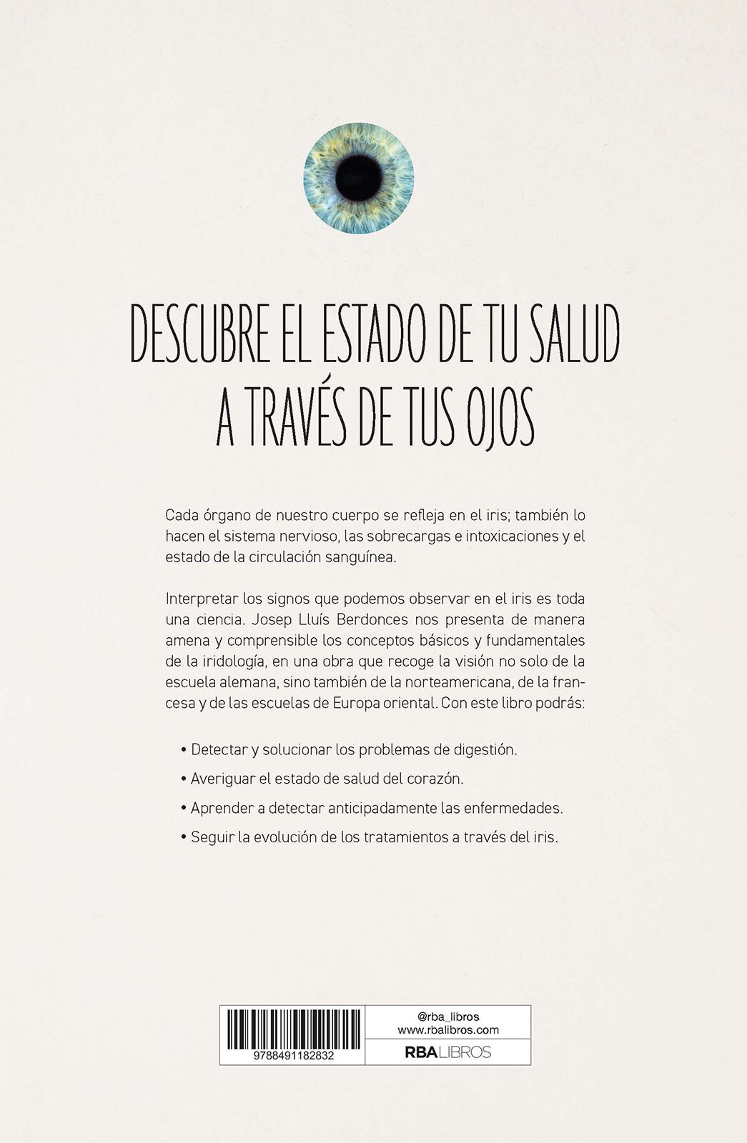 Iridología: El iris refleja la salud (Capa mole) 2