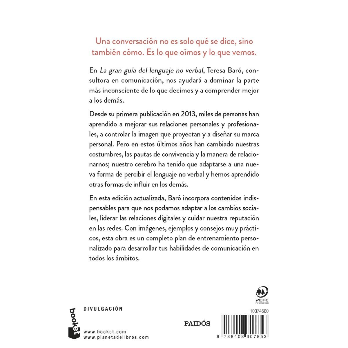 La gran guía del lenguaje no verbal: Domina tus relaciones presenciales y virtuales en la complejidad del mundo actual (Bolso) 2