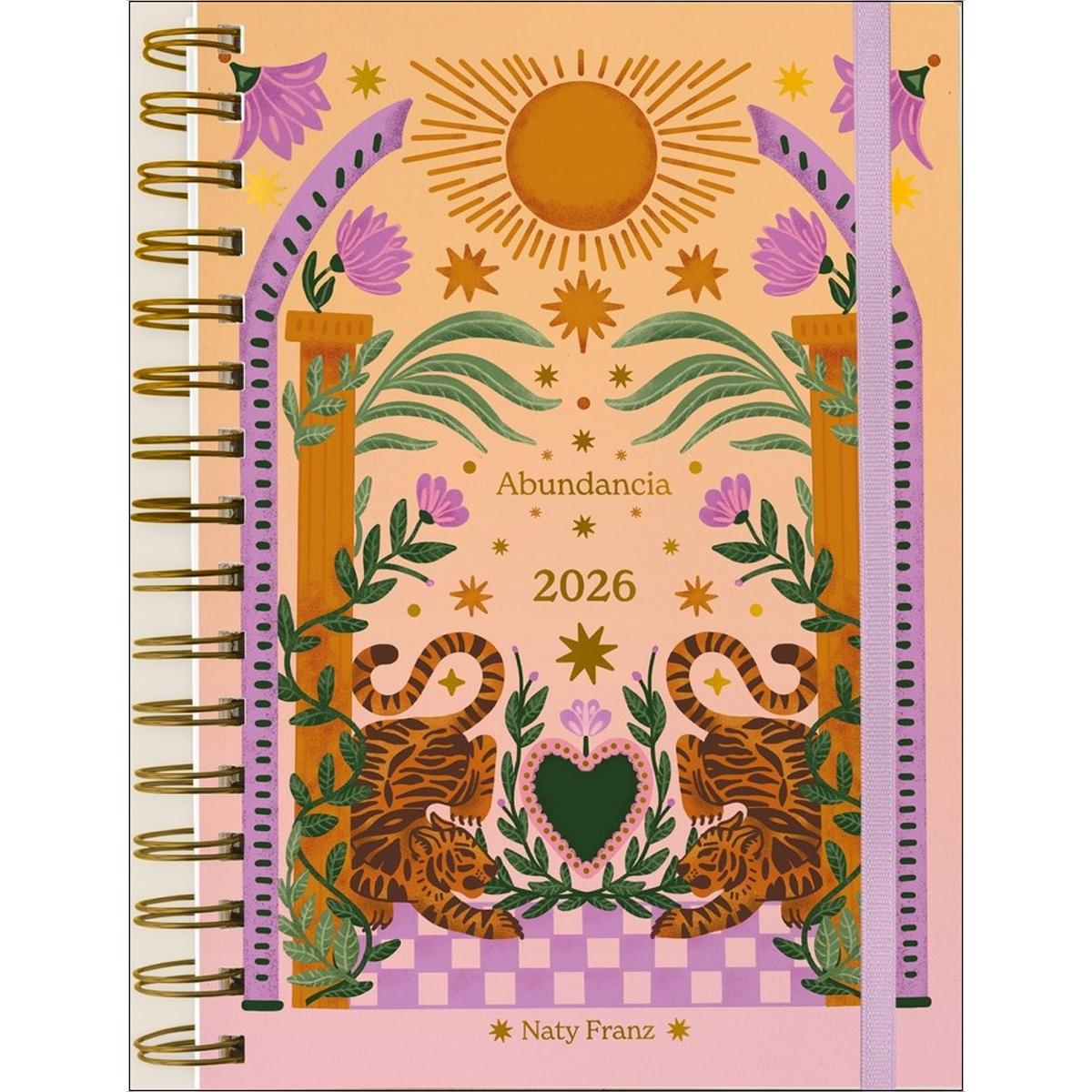Imagen 0 de Agenda abundancia 2026 by naty franz tigre