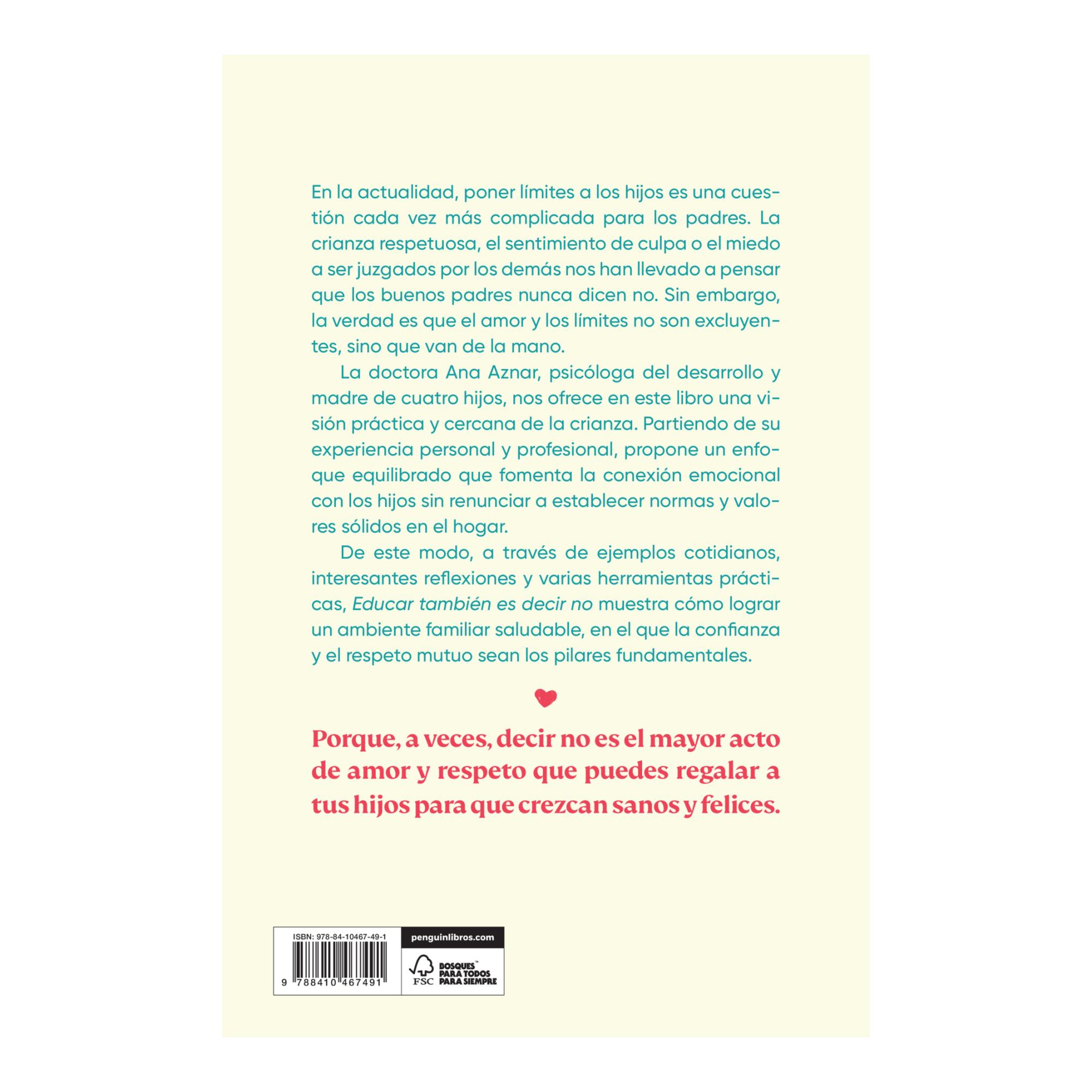 Educar también es decir no: Cómo poner límites con amor (Capa mole) 2