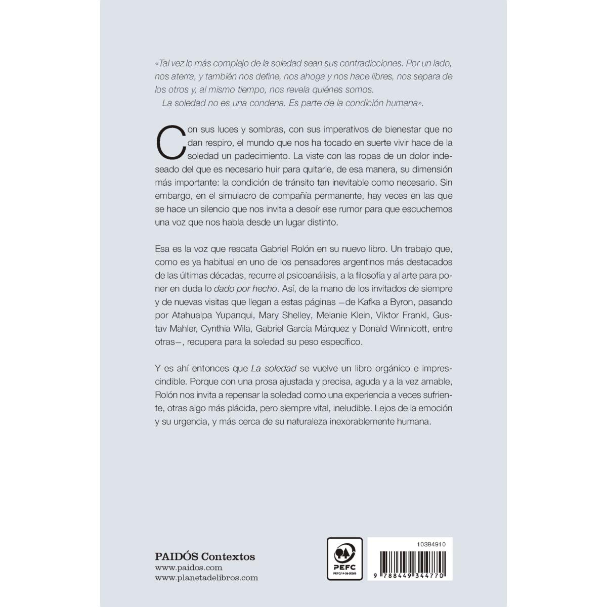 La soledad (Capa mole com abas) 2