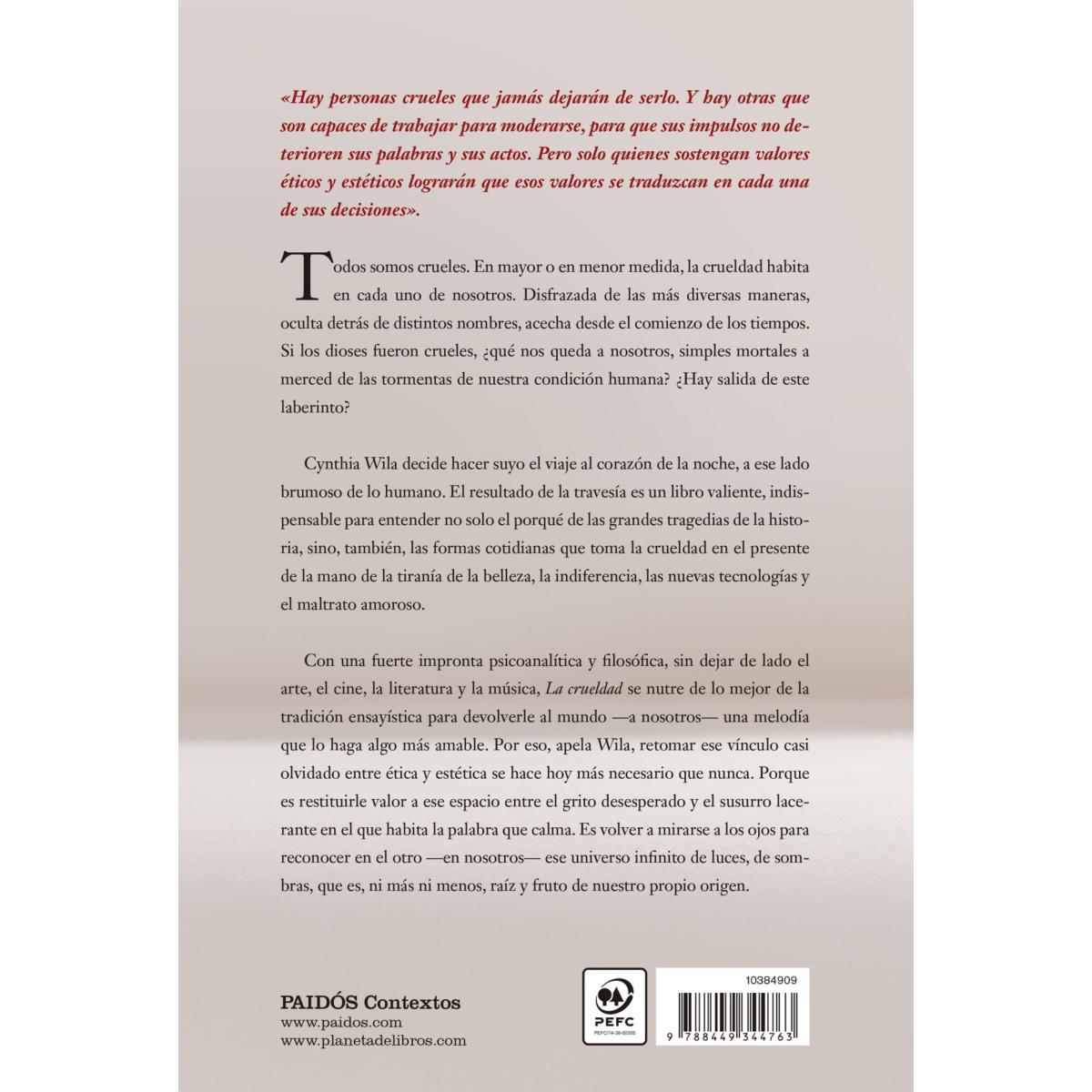 La crueldad: El origen de lo humano (Capa mole com abas) 2