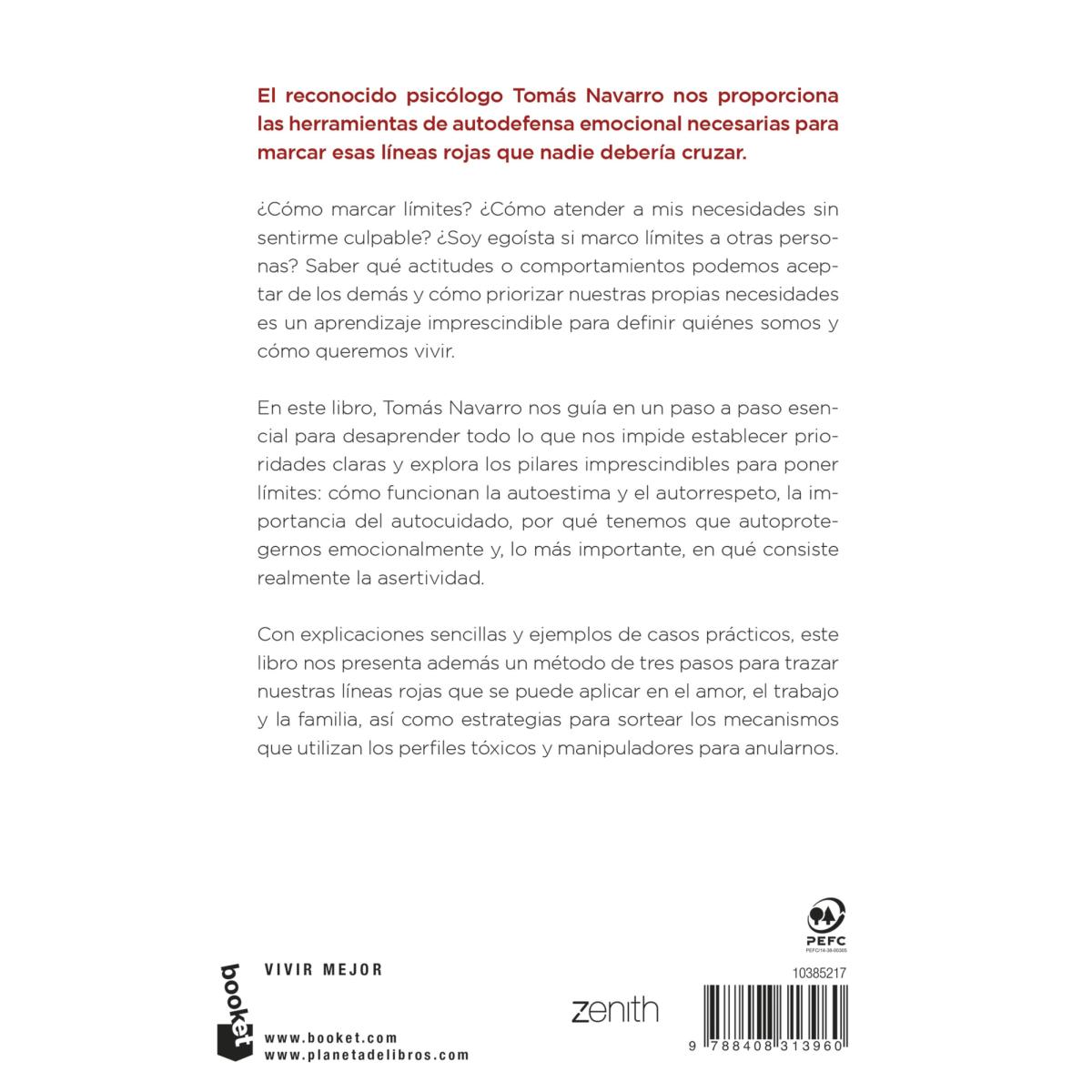 Tus líneas rojas: Aprende a poner límites, cuidarte y protegerte emocionalmente (Bolso) 2