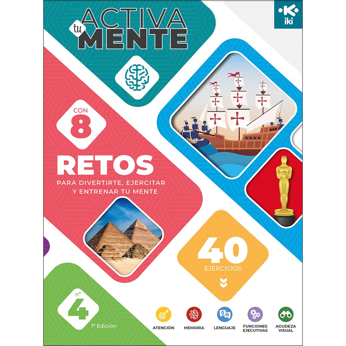 ACTIVA TU MENTE - RESTOS - Nº 4 (Capa mole) 1
