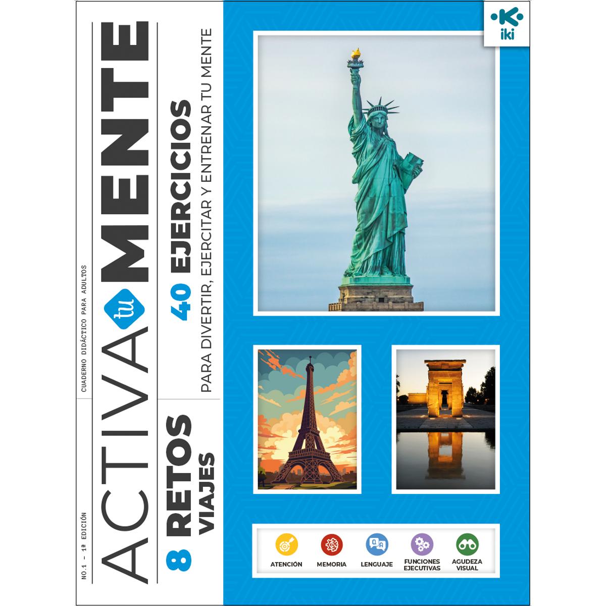 Imagem 0 de ACTIVA TU MENTE RETOS TEMÁTICOS - VIAJES 1