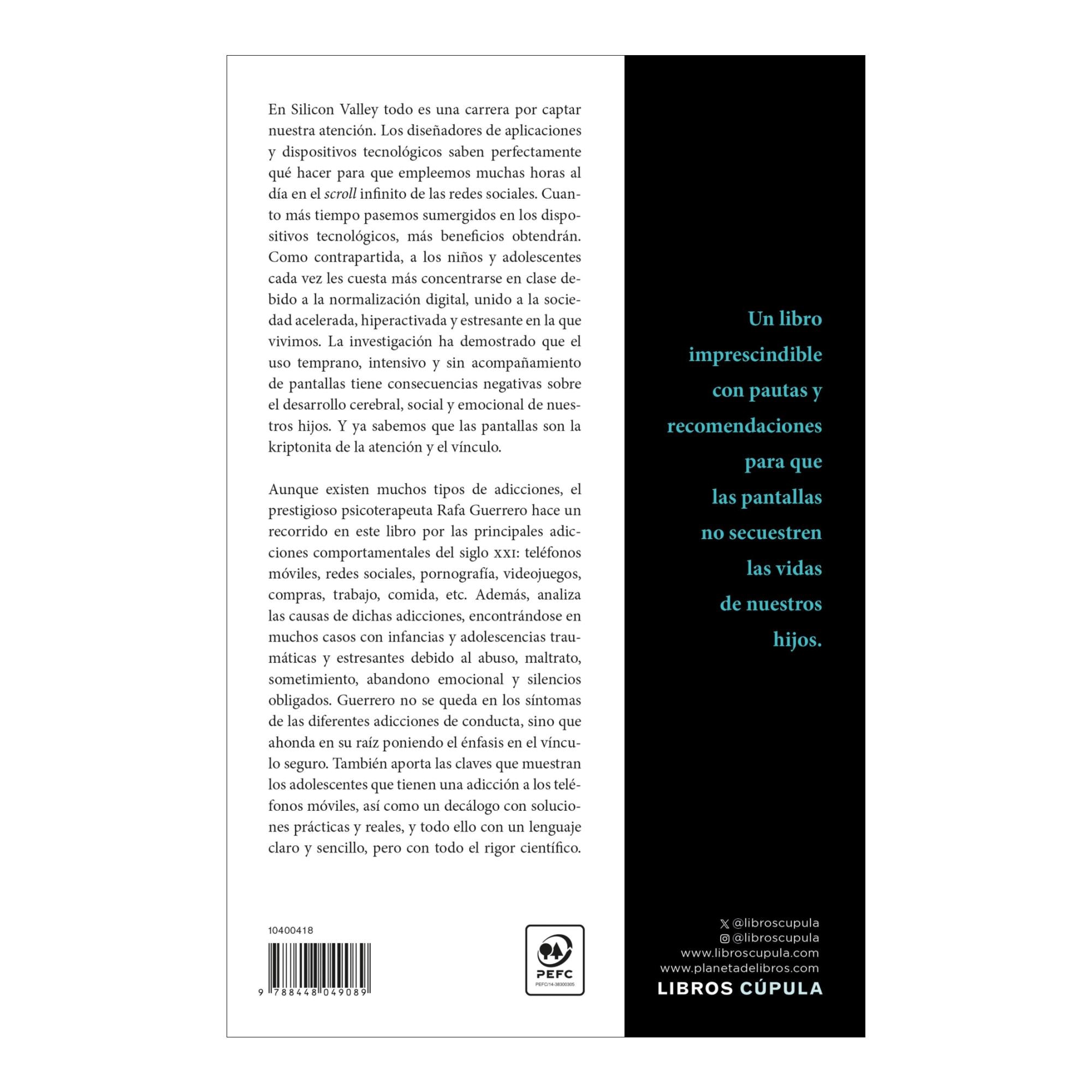 ADICTOS A LAS PANTALLAS  (Capa Mole com Abas) 2