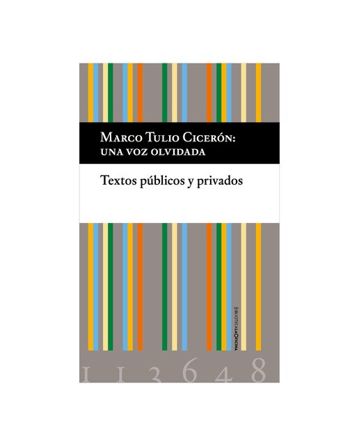 Cicerón, una voz olvidada(Tapa dura) 1