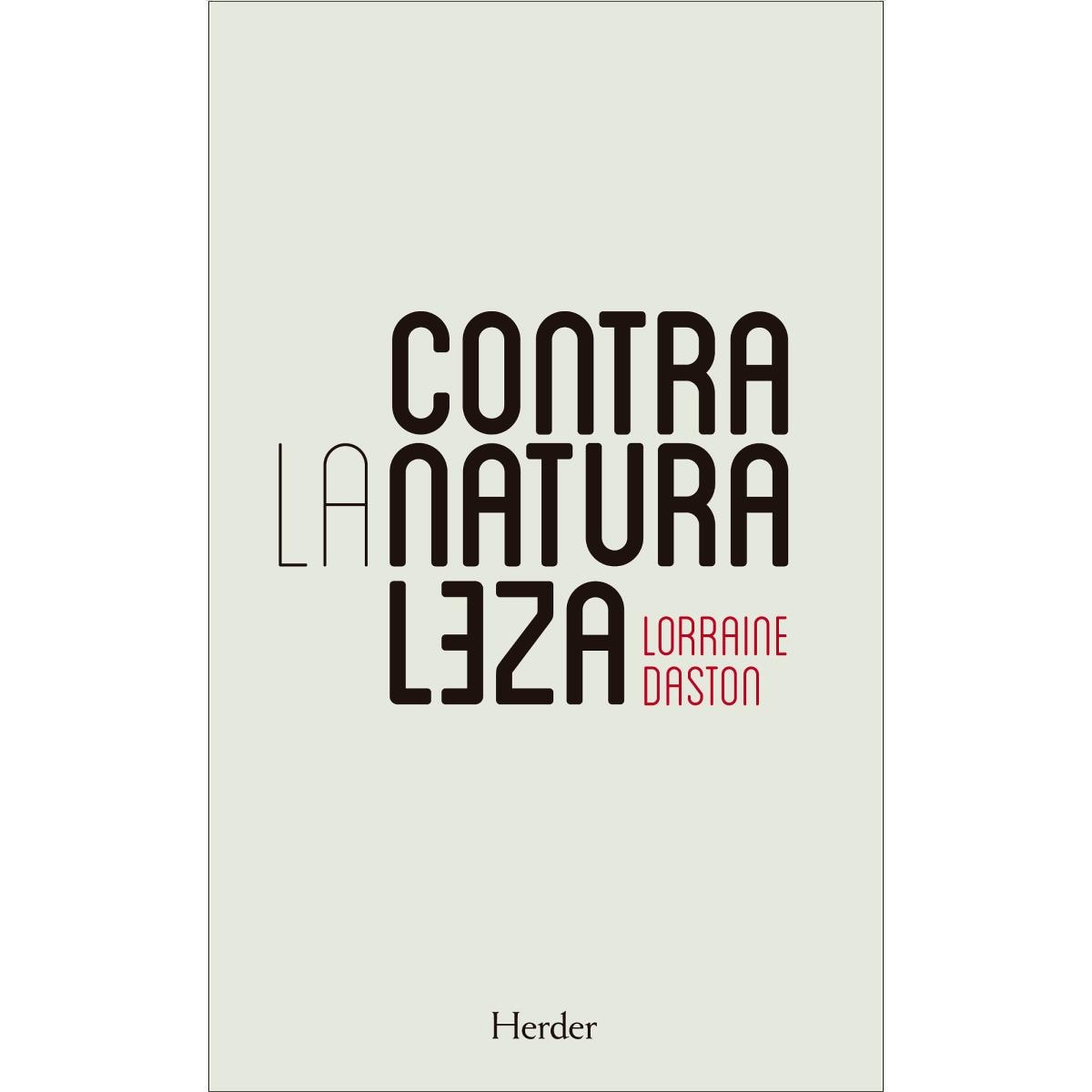 Contra la naturaleza (Capa mole com abas) 1
