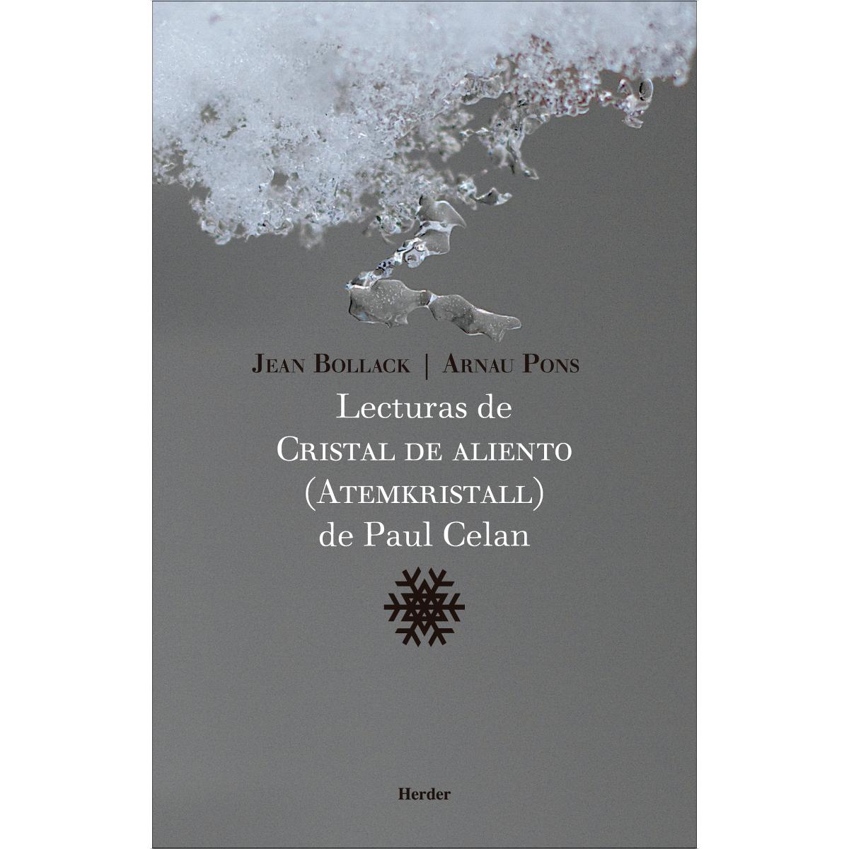 Lecturas de «Cristal de Aliento» (Atemkristall) de Paul Celan (Capa mole com abas) 1