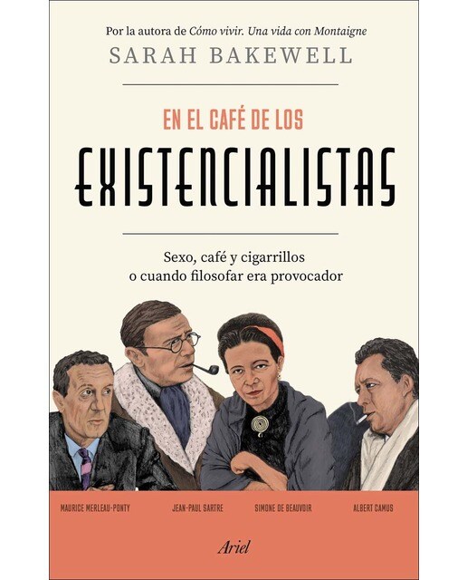 En el café de los existencialistas: Sexo, café y cigarrillos o cuando filosofar era provocador (Capa mole com abas) 1
