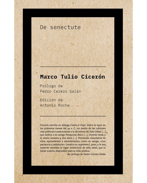 Imagem 0 de De senectute(Tapa blanda)
