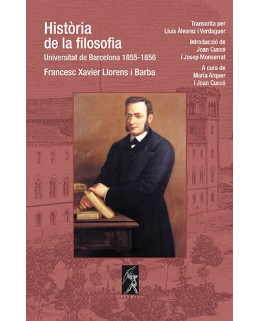 Història de la filosofia: Universitat de barcelona 1855-1856(Tapa blanda) 1