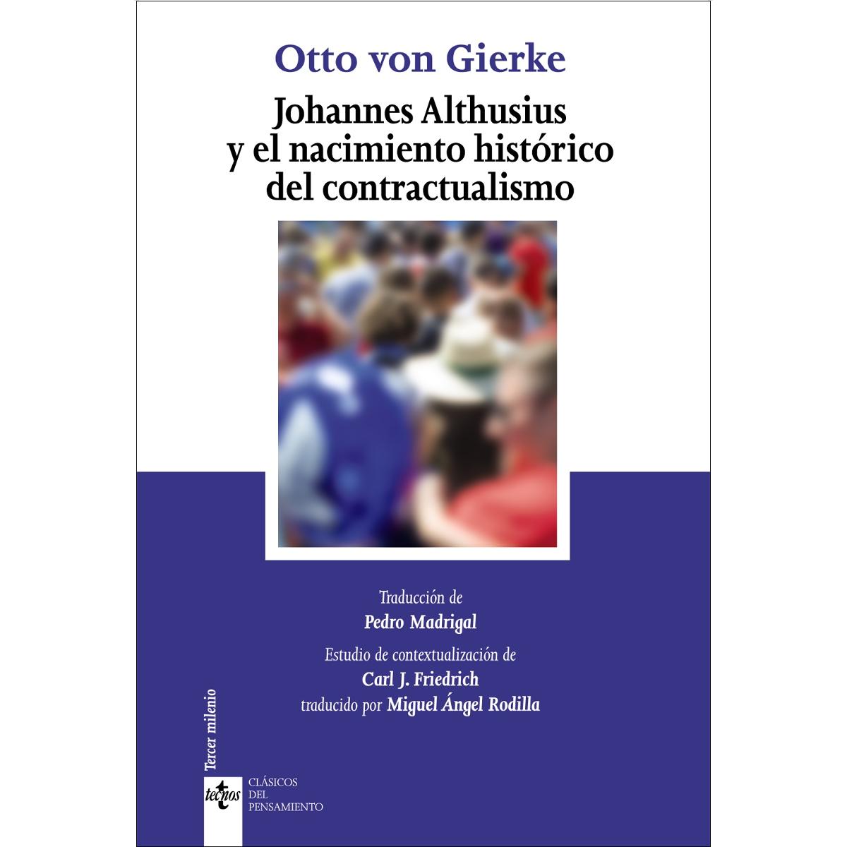 Johannes Althusius y el nacimiento histórico del contractualismo (Capa mole com abas) 1