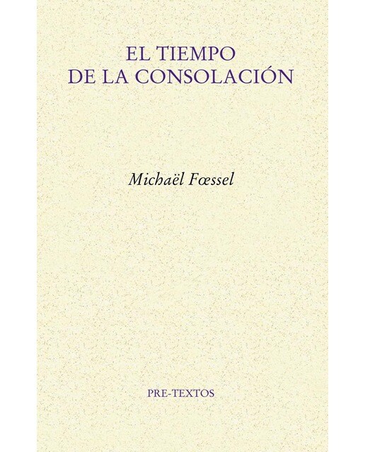 El tiempo de la consolación(Tapa blanda) 1