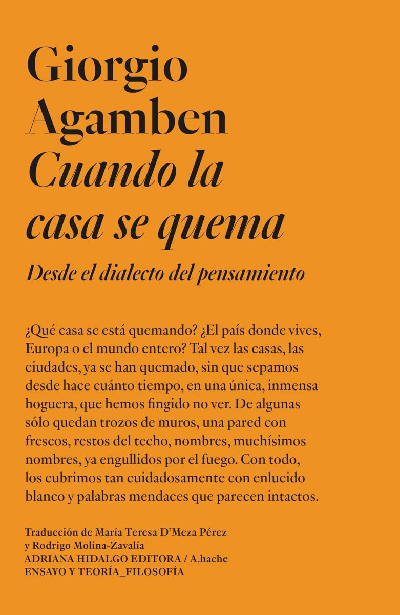 Imagem 0 de Cuando la casa se quema: Desde el dialecto del pensamiento (Capa mole com abas)