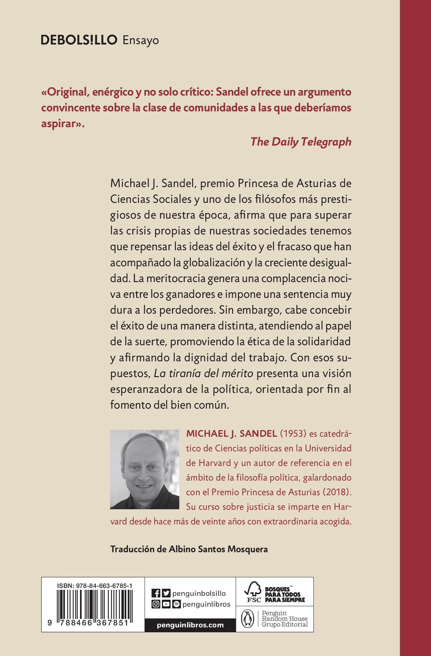 La tiranía del mérito: ¿Qué ha sido del bien común? 2