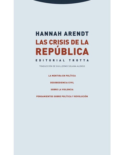 Las crisis de la República (Capa mole com abas) 1