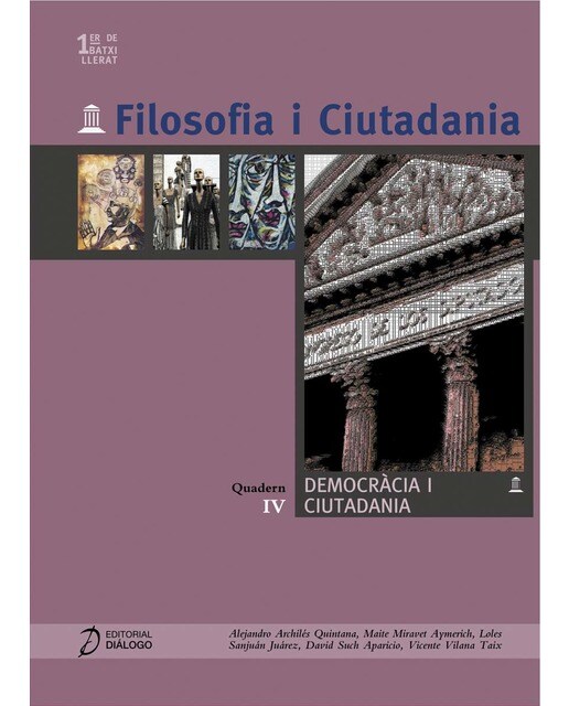 Filosofia i ciutadania.Iv.Democrácia i ciutadania (Capa mole) 1