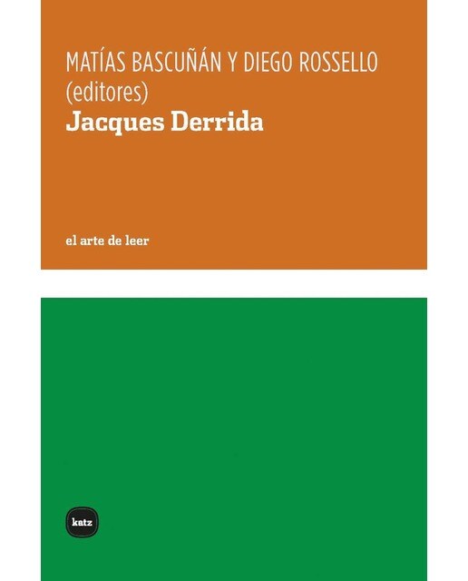 Jacques Derrida (Capa mole com abas) 1
