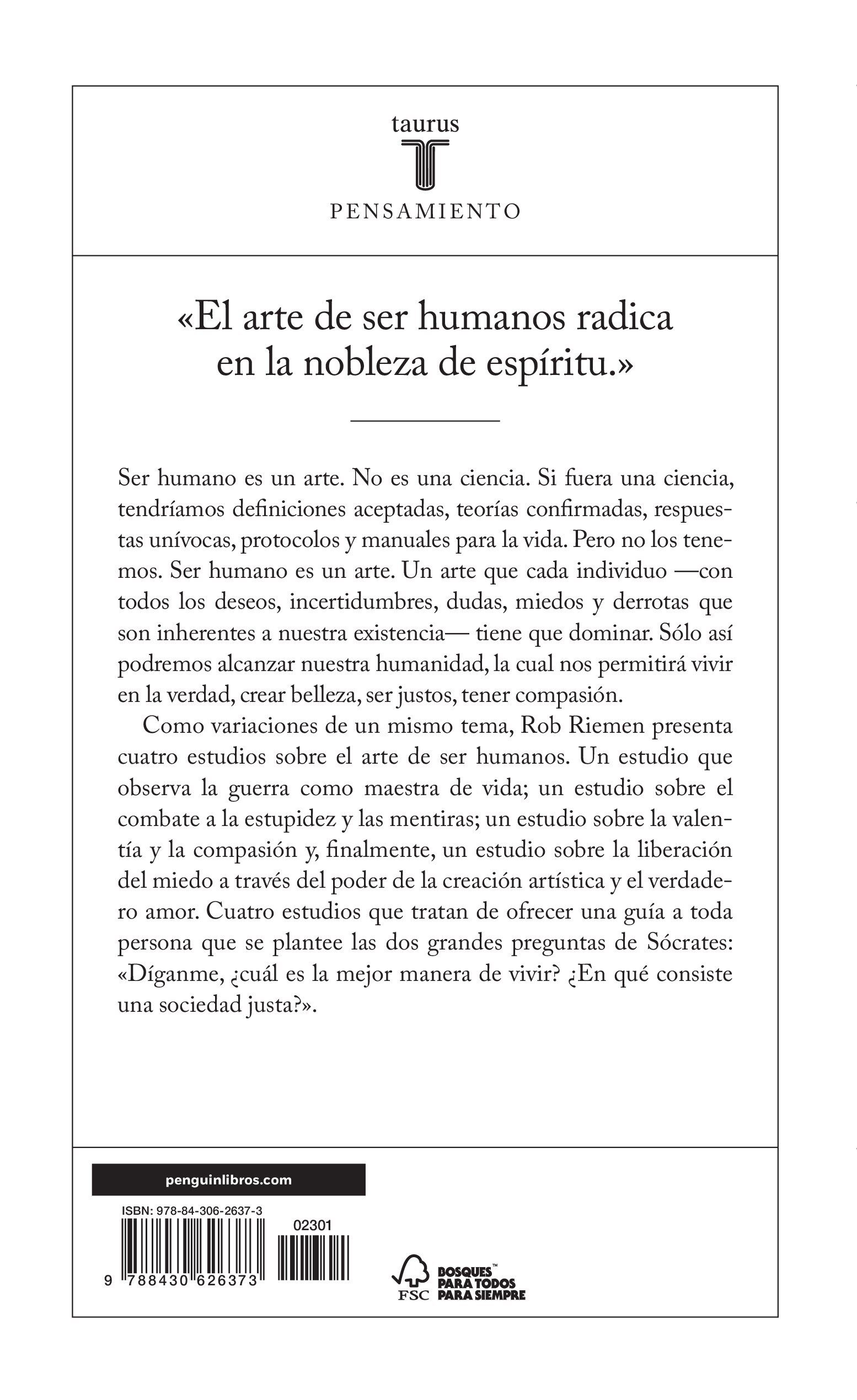 El arte de ser humanos (Tapa blanda) 2