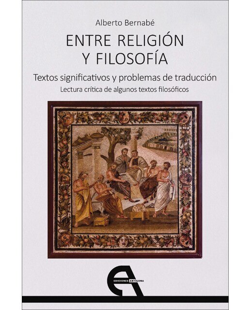Imagen 0 de Entre religión y filosofía  (Tapa blanda Tapa blanda con solapas)