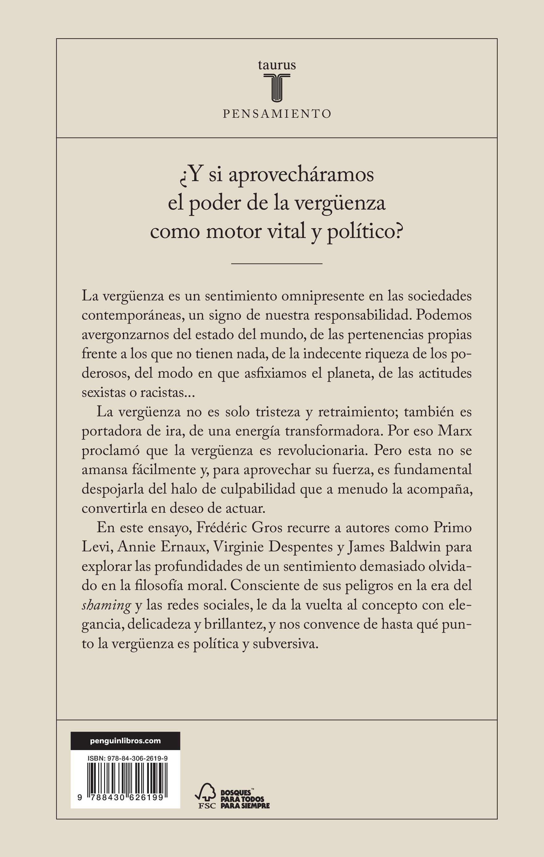 La vergüenza es revolucionaria (Capa mole) 2
