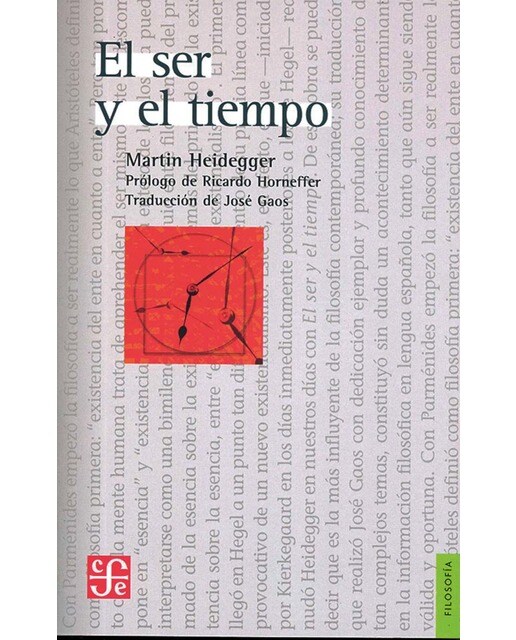 Imagen 0 de El ser y el tiempo