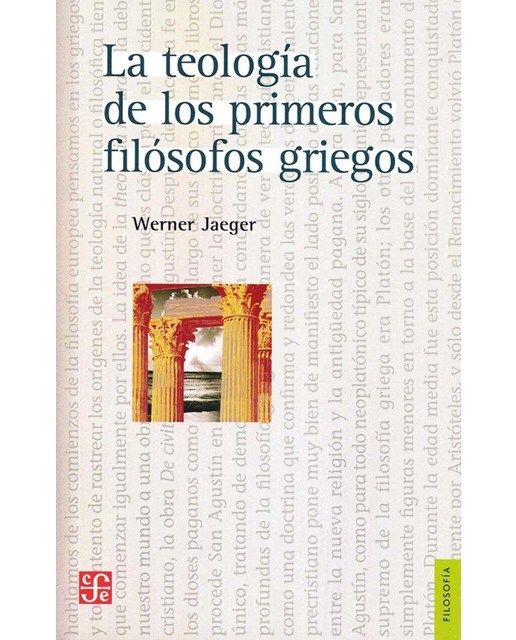 La teologia de los primeros filosofos griegos 1