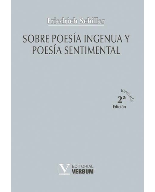 Sobre poesía ingenua y poesía sentimental (2ª edición revisada) (Capa mole) 1