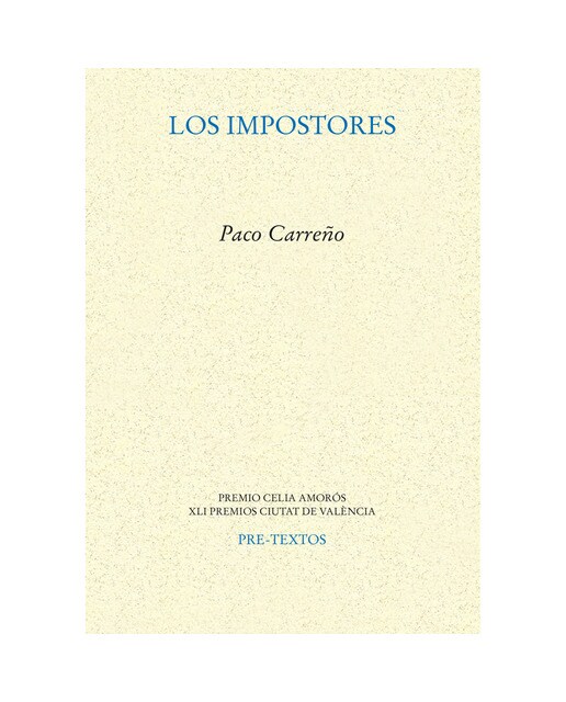 Los impostores (Capa mole com abas) 1