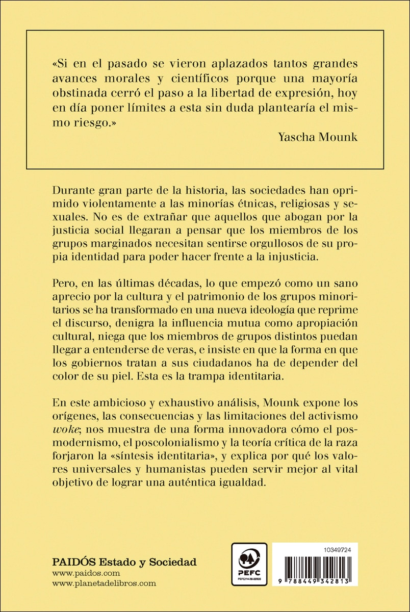 La trampa identitaria: Una historia sobre las ideas y el poder en nuestro tiempo (Capa mole com abas) 2
