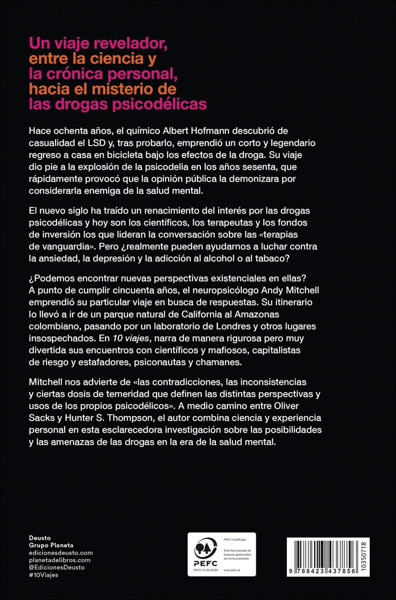 10 viajes: La nueva realidad de las drogas psicodélicas (Capa mole com abas) 2