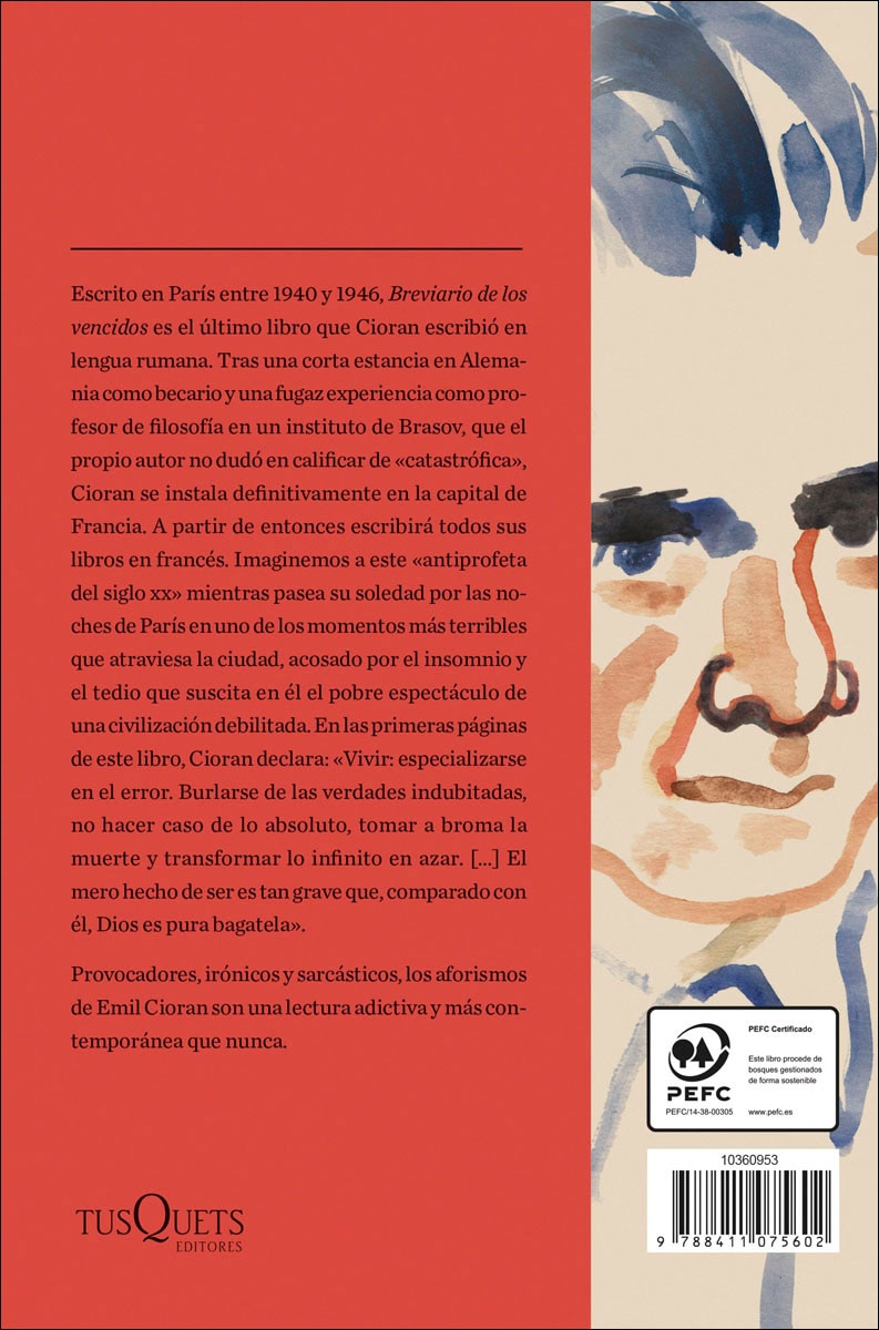 Breviario de los vencidos (Capa mole com abas) 2