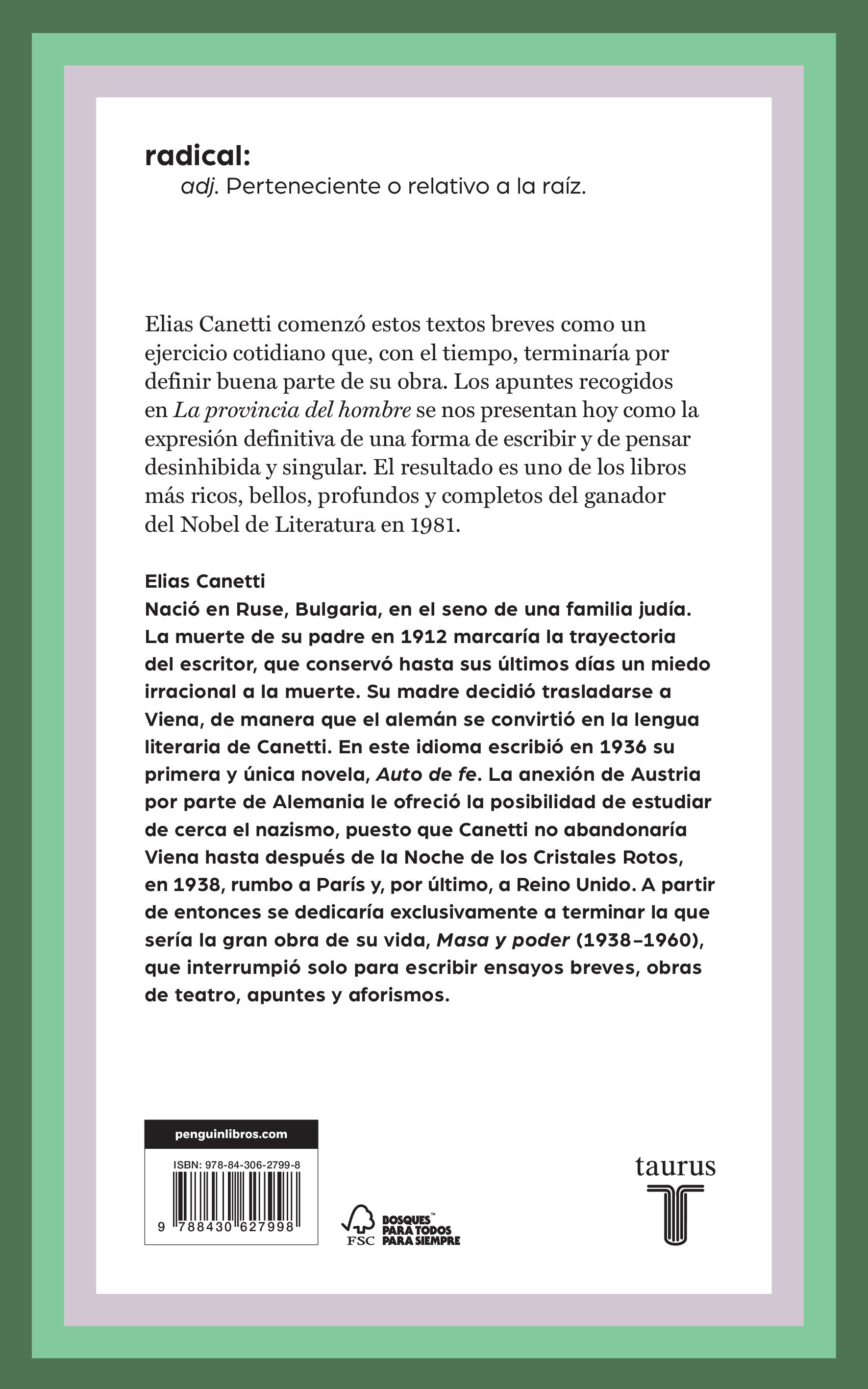 La provincia del hombre (Capa mole) 2