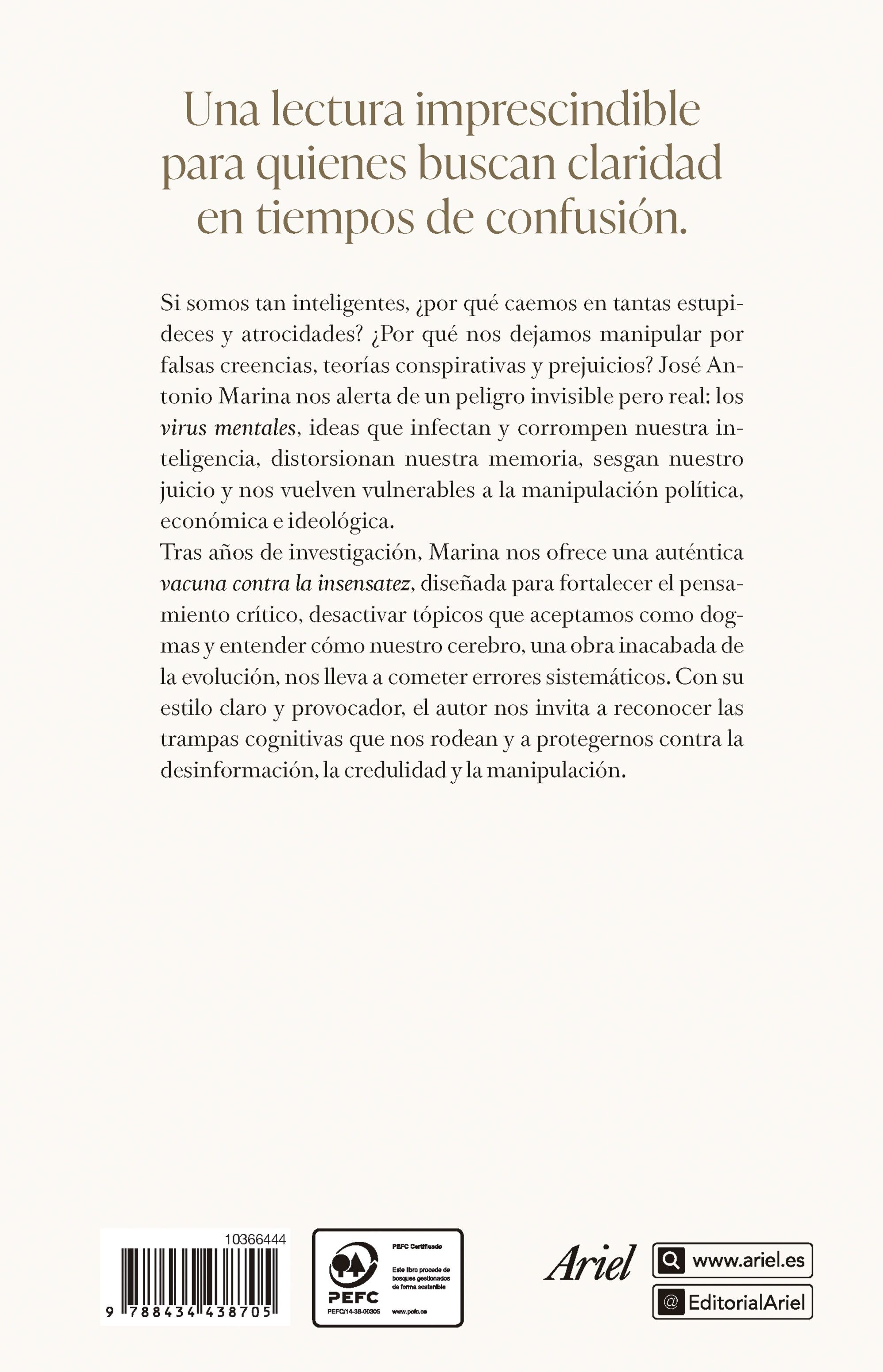 La vacuna contra la insensatez: Tratado de inmunología mental 2