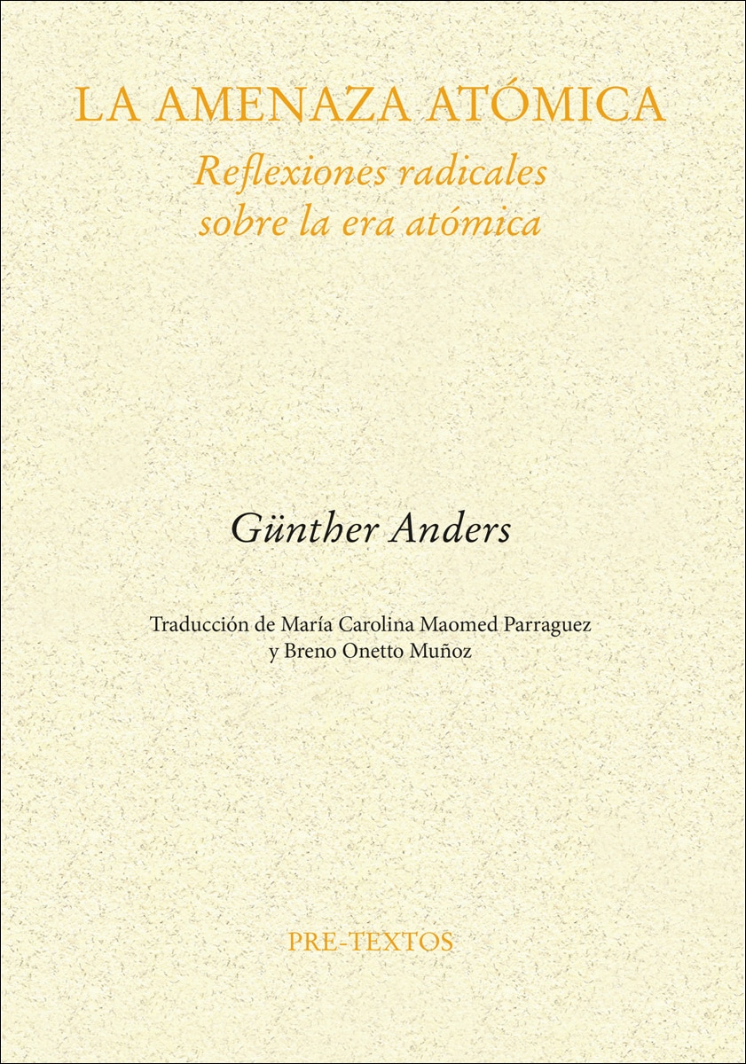 Imagem 0 de La amenaza atómica: Reflexiones radicales sobre la era atómica (Capa mole com abas)