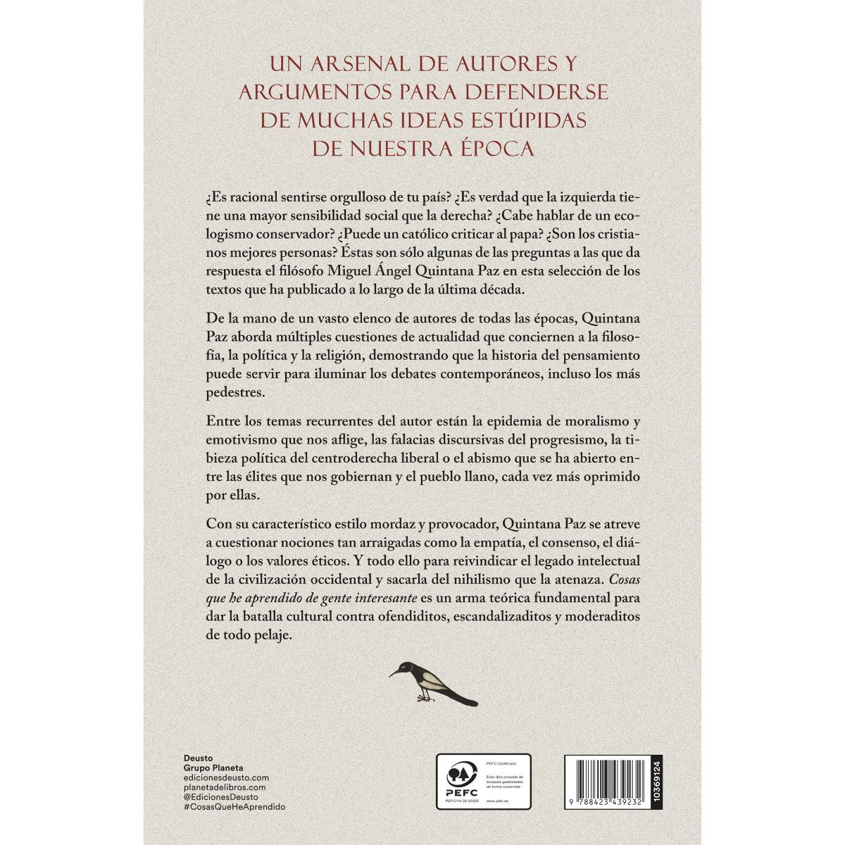 Cosas que he aprendido de gente interesante: Filosofía, política y religión (Capa mole com abas) 2