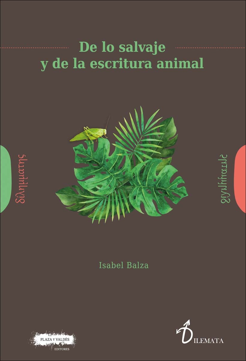 De lo salvaje y de la escritura animal (Capa mole com abas) 1