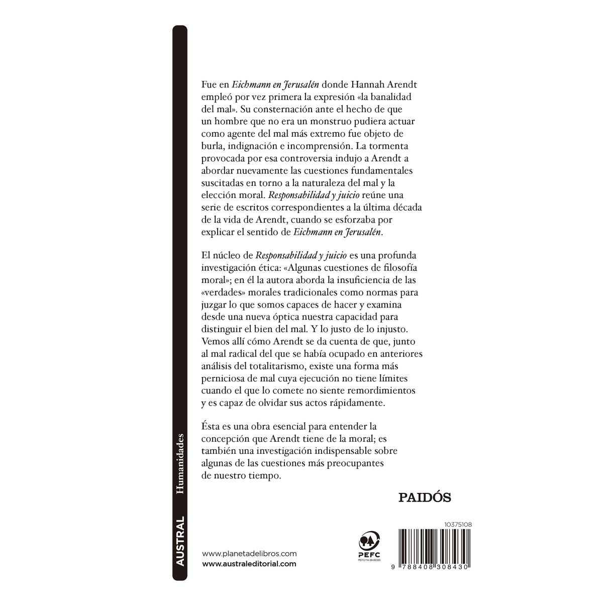 Responsabilidad y juicio (Bolso) (Capa mole) 2