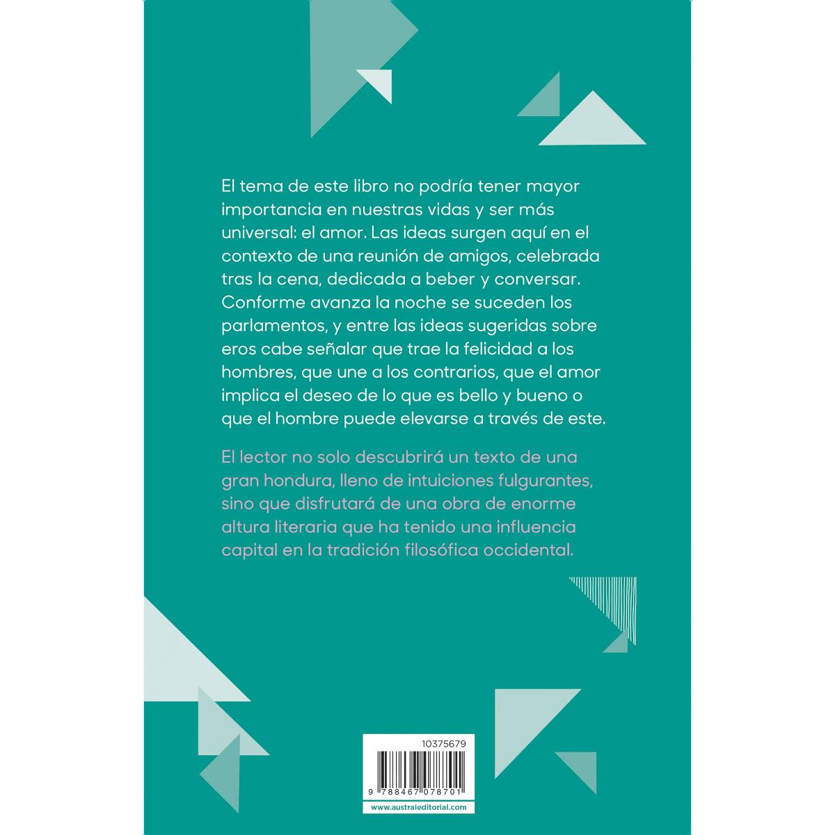 El banquete o sobre el amor: Guía para entender la naturaleza del amor (Bolso) (Capa mole) 2