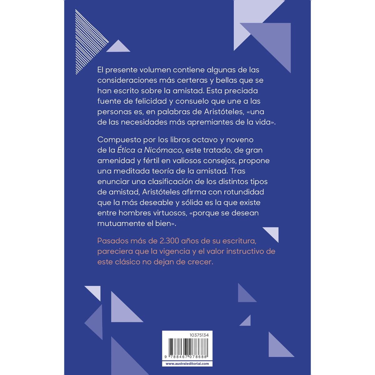 Sobre la amistad: Una virtud esencial y necesaria para la vida (Bolso) (Capa mole) 2