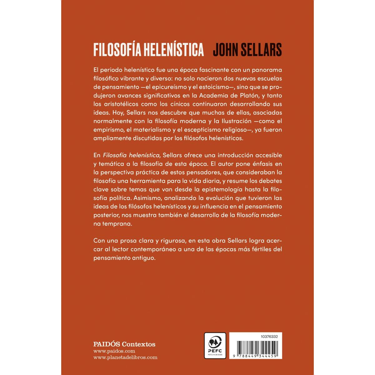 Filosofía helenística (Capa mole com abas) 2
