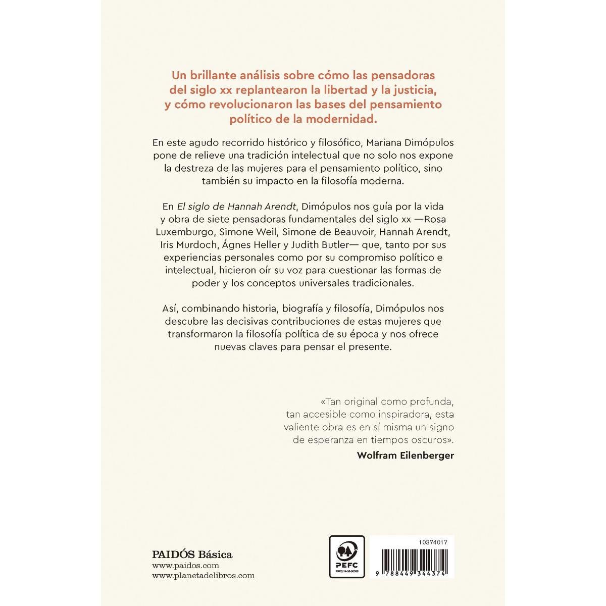El siglo de Hannah Arendt: Cómo las mujeres revolucionaron el pensamiento político (Capa mole com abas) 2