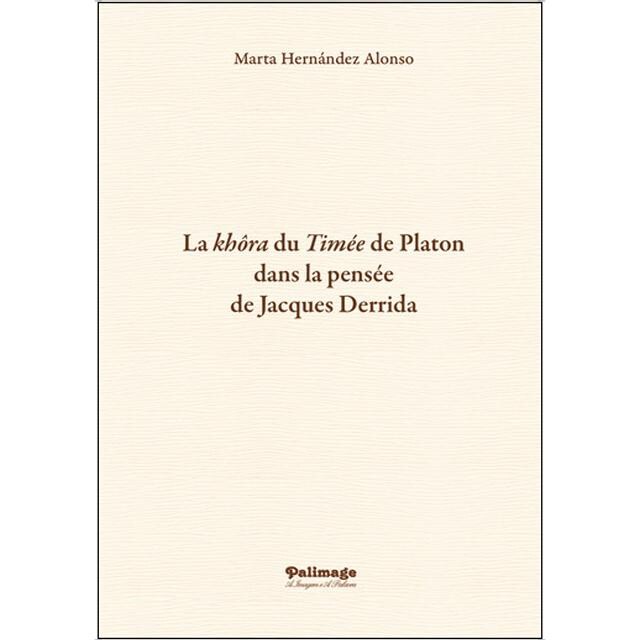 Imagem 0 de La khora du timée de platon dans la pensée de jacq